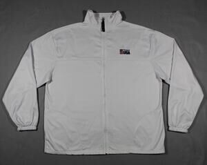 United States Olympic Committee Team USA Jacket 3XL lightweight Full Zip White